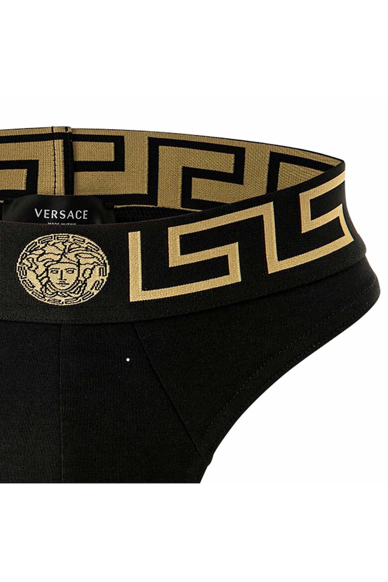 Versace Танга 48287 с памук и лого - Pepit.bg