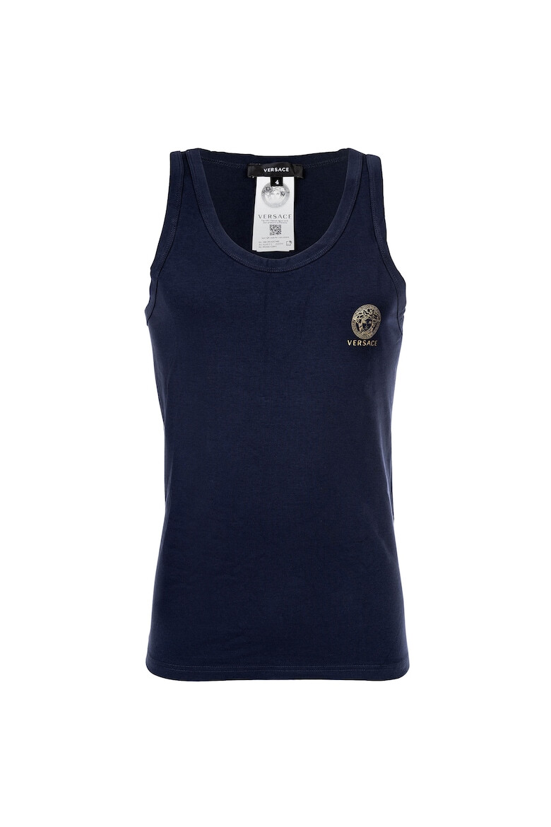Versace Топ Topeka с лого - Син - Pepit.bg