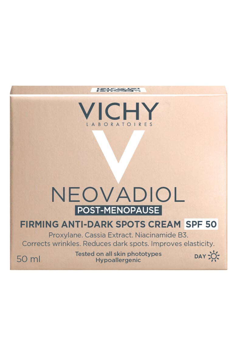 Vichy Дневен крем Neovadiol Post-Menopause SPF 50 - С хиалуронова киселина - Със стягащ ефект и корекция на пигментни петна - 50 мл - Pepit.bg