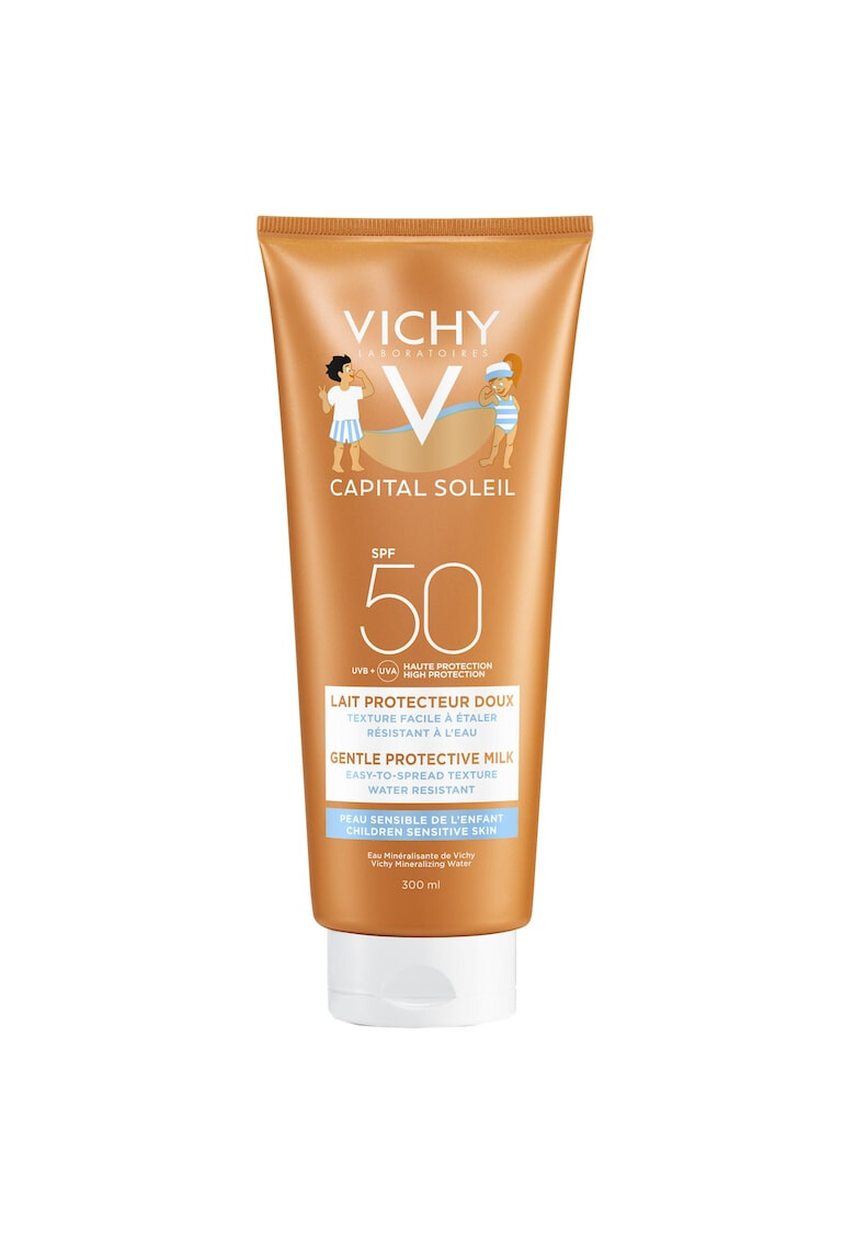 Vichy Хидратиращо мляко за лице и тяло Ideal Soleil за деца SPF 50 300 мл - Pepit.bg