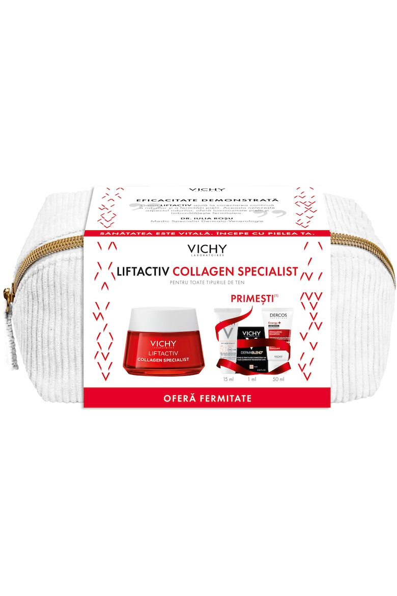 Vichy Комплект LIFTACTIV Collagen Specialist: Дневен крем за лице против бръчки За всеки тип кожа 50 мл - Pepit.bg