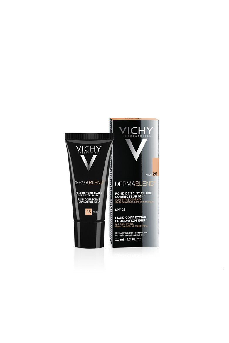 Vichy Коригиращ фон дьо тен Dermablend 16H 25 Nude SPF - Pepit.bg