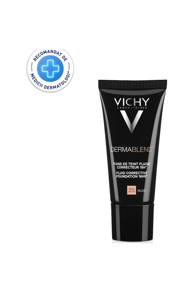 Vichy Коригиращ фон дьо тен Dermablend 16H 25 Nude SPF - Pepit.bg