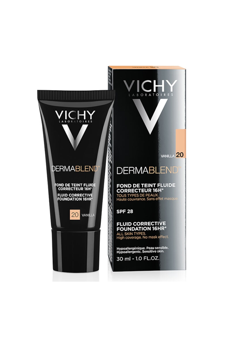 Vichy Коригиращ фон дьо тен Dermablend 16H 25 Nude SPF - Pepit.bg