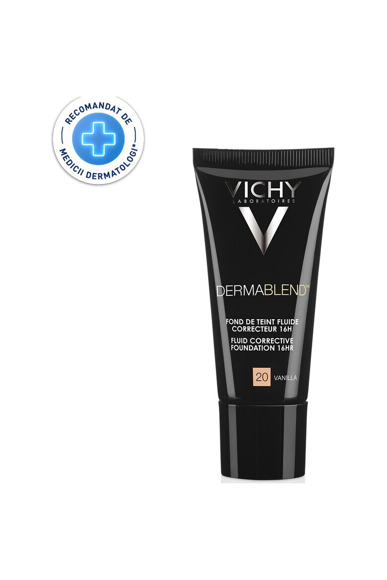 Vichy Коригиращ фон дьо тен Dermablend 16H 25 Nude SPF - Pepit.bg