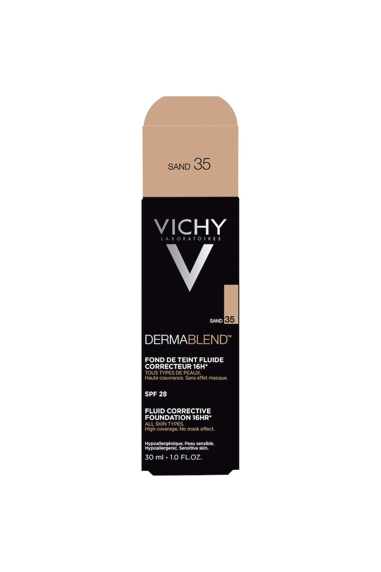 Vichy Коригиращ фон дьо тен Dermablend 16H 25 Nude SPF - Pepit.bg