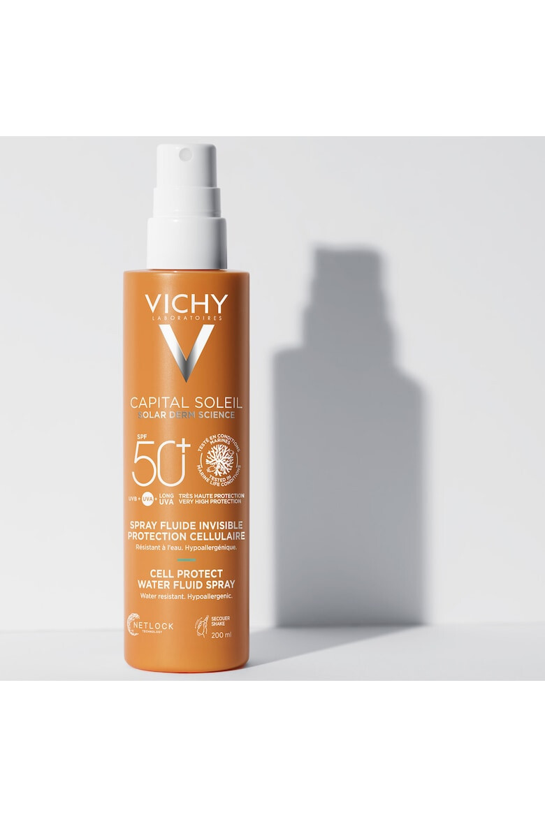 Vichy Невидим спрей флуид SPF 50+ CAPITAL SOLEIL Cell Protect - 200 мл - Pepit.bg