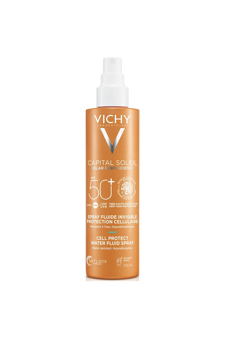 Vichy Невидим спрей флуид SPF 50+ CAPITAL SOLEIL Cell Protect 200 мл - Pepit.bg