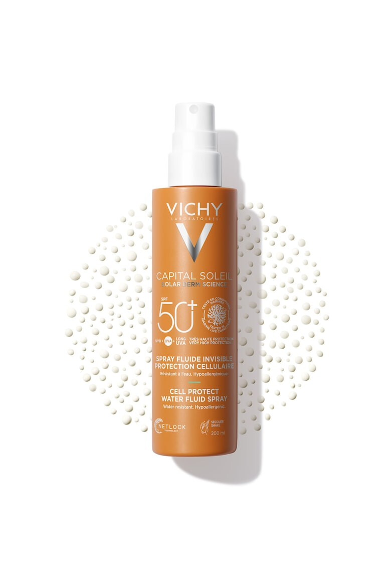 Vichy Невидим спрей флуид SPF 50+ CAPITAL SOLEIL Cell Protect 200 мл - Pepit.bg