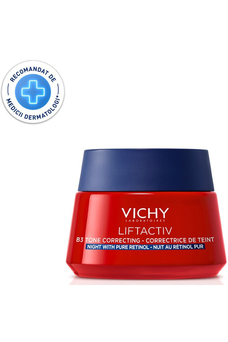 Vichy Нощен крем против бръчки Liftactiv B3 - С чист ретинол и ниацинамид - Против кафяви пигментни петна - 50 мл - Pepit.bg