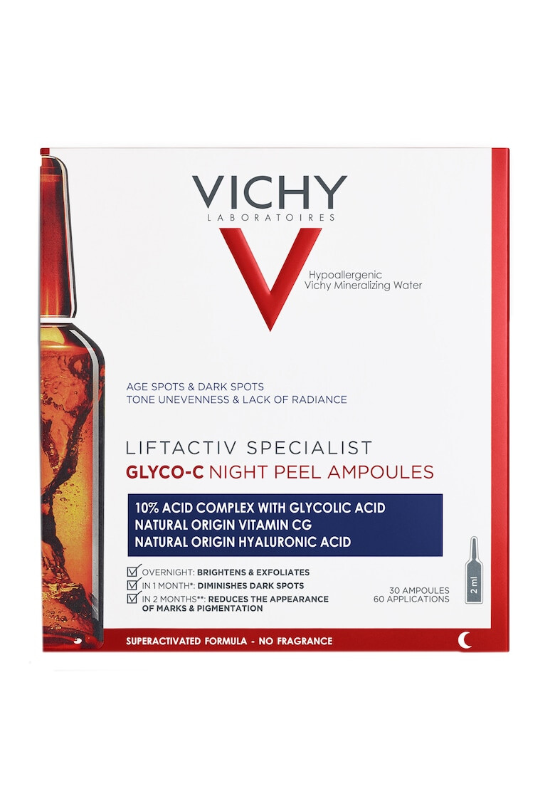 Vichy Серумни ампули с пилинг ефект Liftactiv Specialist Glyco-C 30x 2 мл. - Pepit.bg