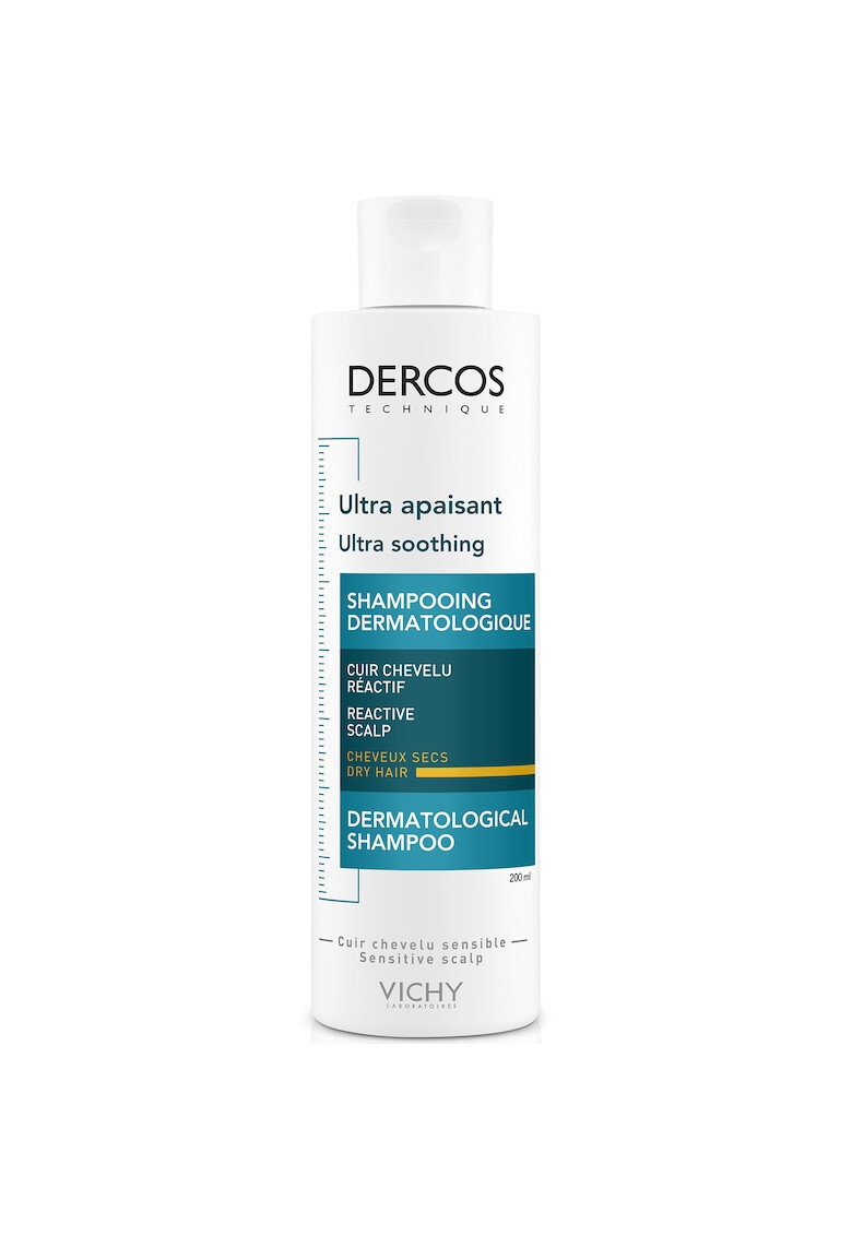 Vichy Шампоан Dercos Ultra Soothing за суха коса 200 мл - Pepit.bg