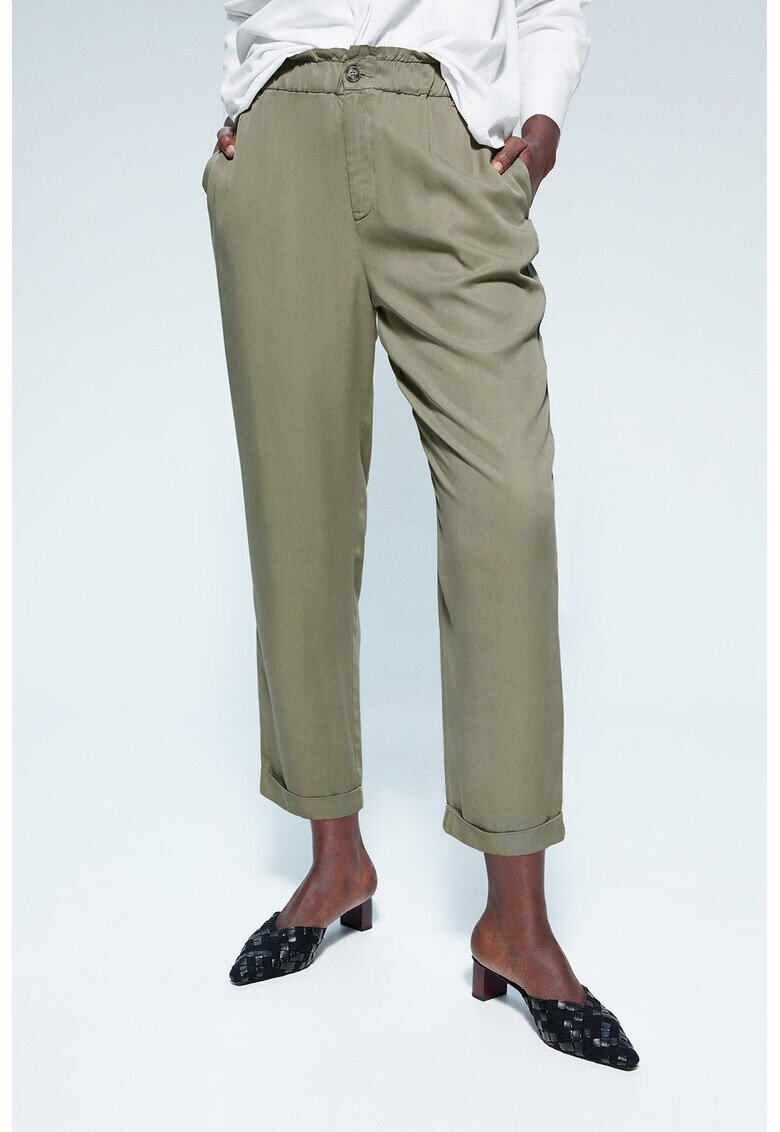 VIOLETA BY MANGO Прав панталон Nairobi с Lyocell™ - Pepit.bg