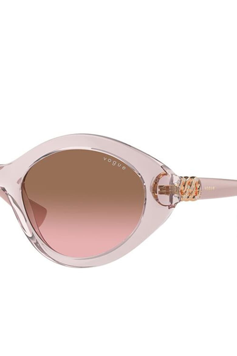 VOGUE EYEWEAR Овални слънчеви очила - Бежов - Pepit.bg