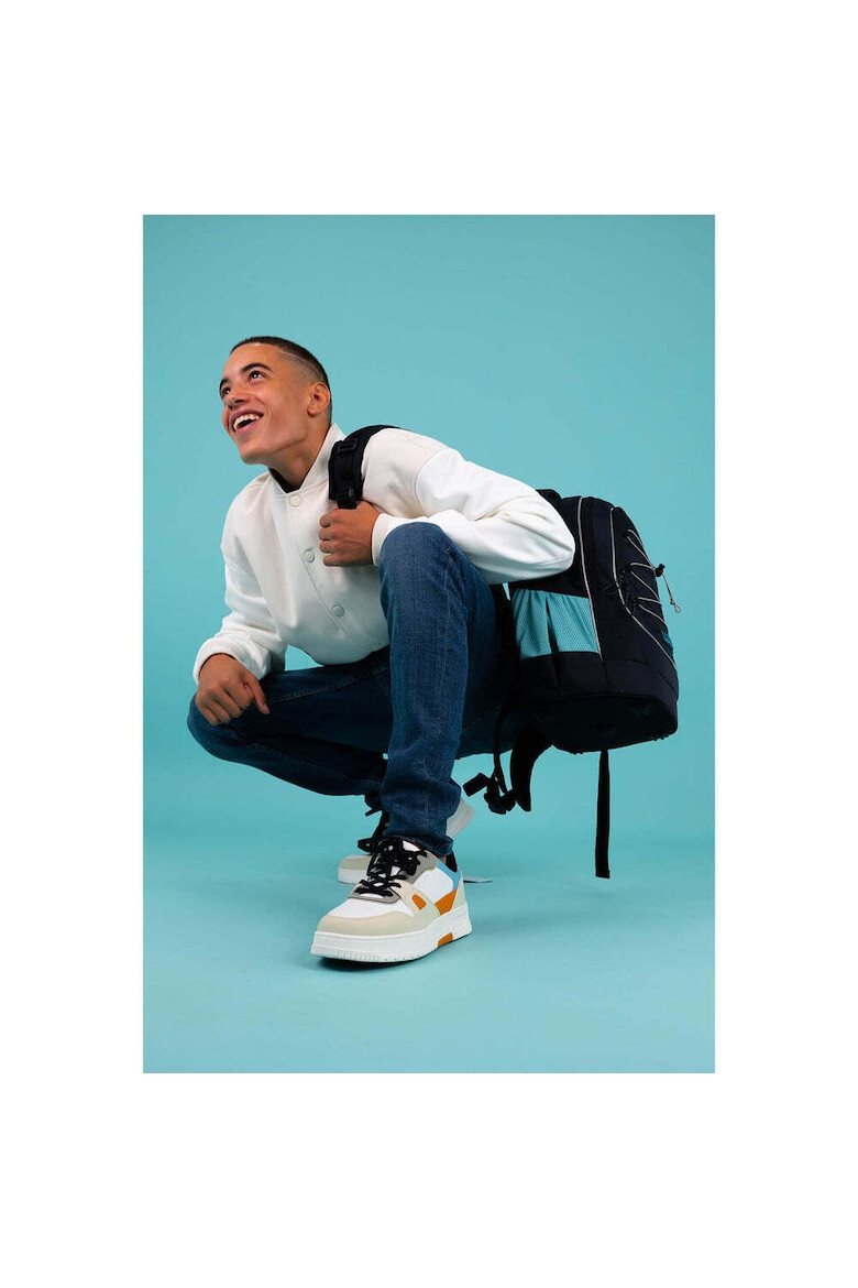 WAVE Раница Ergonomic School с мрежест гръб - Pepit.bg