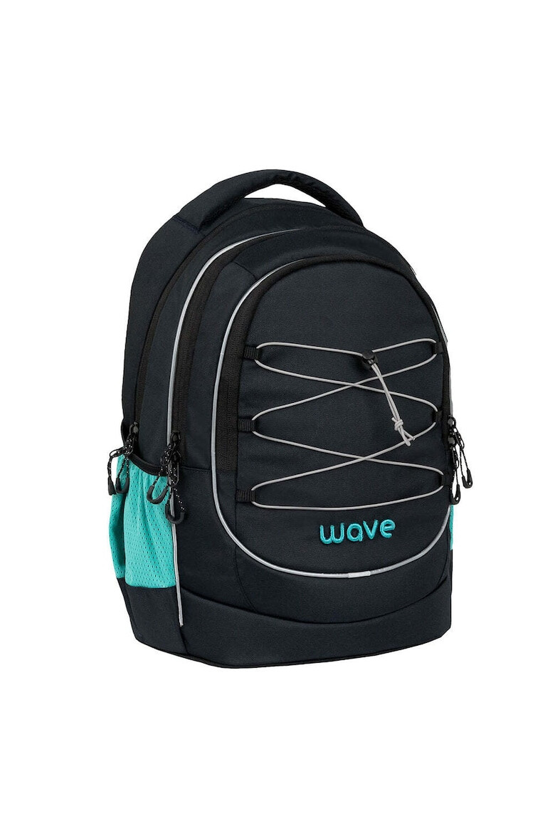 WAVE Раница Ergonomic School с мрежест гръб - Pepit.bg
