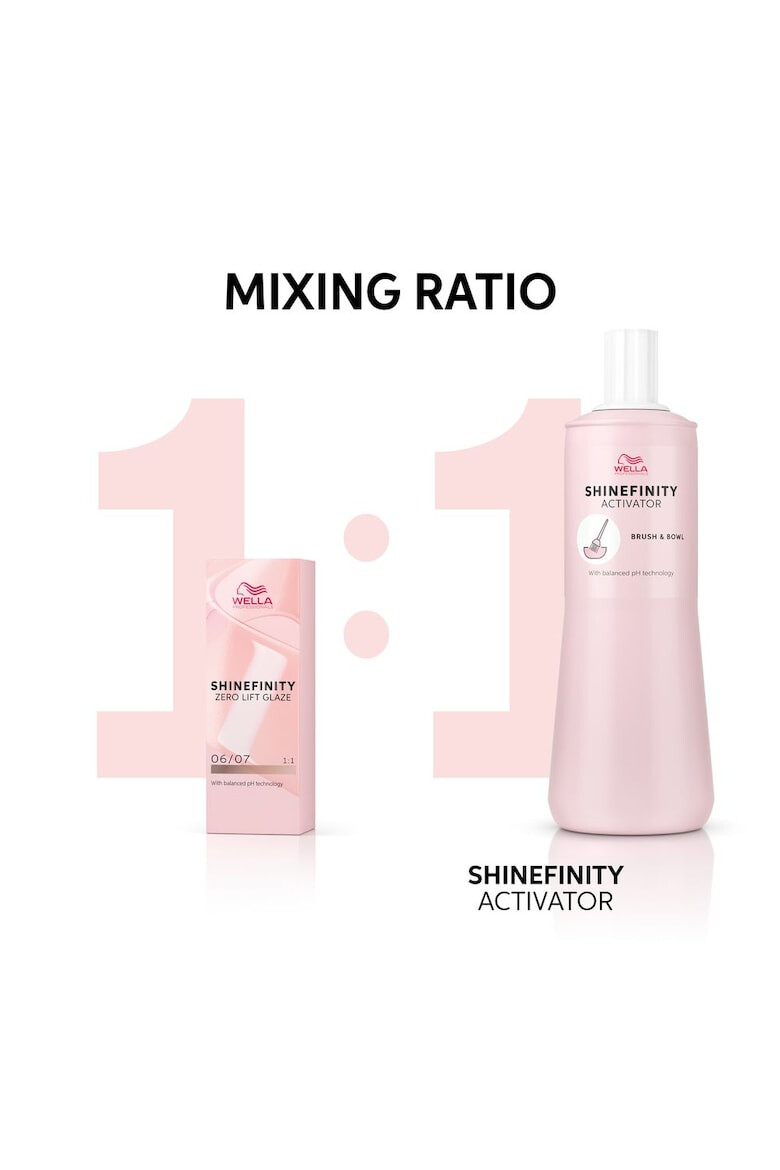 Wella Professionals Активатор Shinefinity Activator Brush & Bowl Precise Application 2% 1000 ml - Pepit.bg