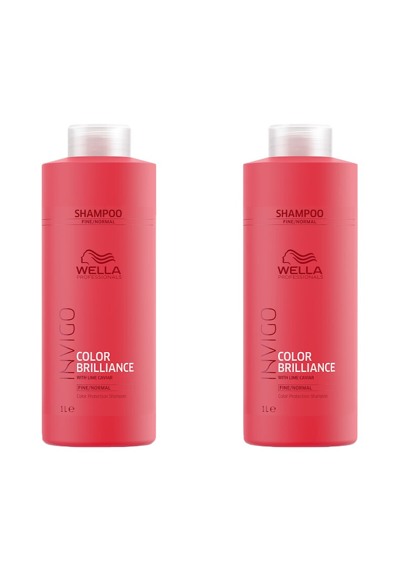 Wella Professionals Комплект Invigo Brilliance: Шампоан 2 X 1000 мл - Pepit.bg