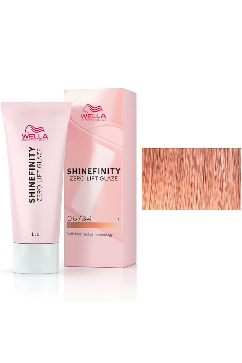 Wella Professionals Полуперманентна боя за коса Shinefinity Zero Lift Glaze 60 мл - Pepit.bg