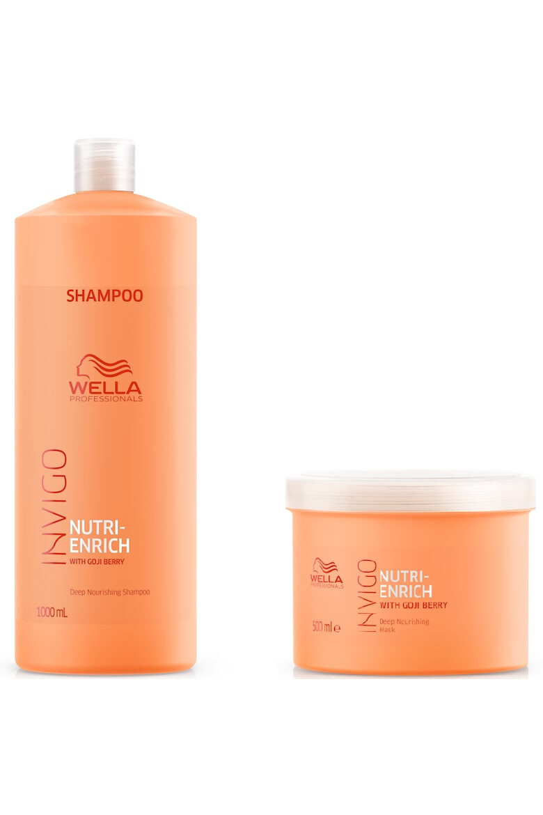 Wella Professionals Промо пакет Invigo Nutri Enrich: Шампоан 1000 мл + Маска 500 мл - Pepit.bg