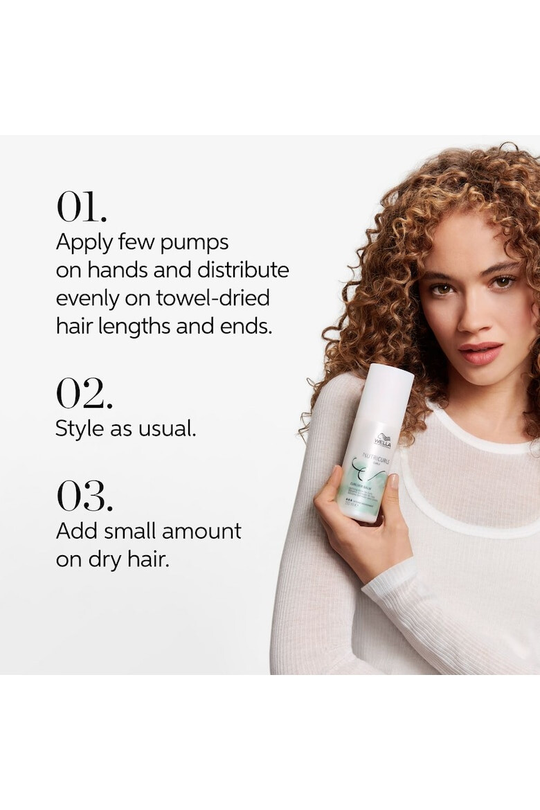 Wella Care Professional Терапия без изплакване Wella Professionals Nutricurls Curls Curlixir балсам за къдрава коса 150 мл - Pepit.bg