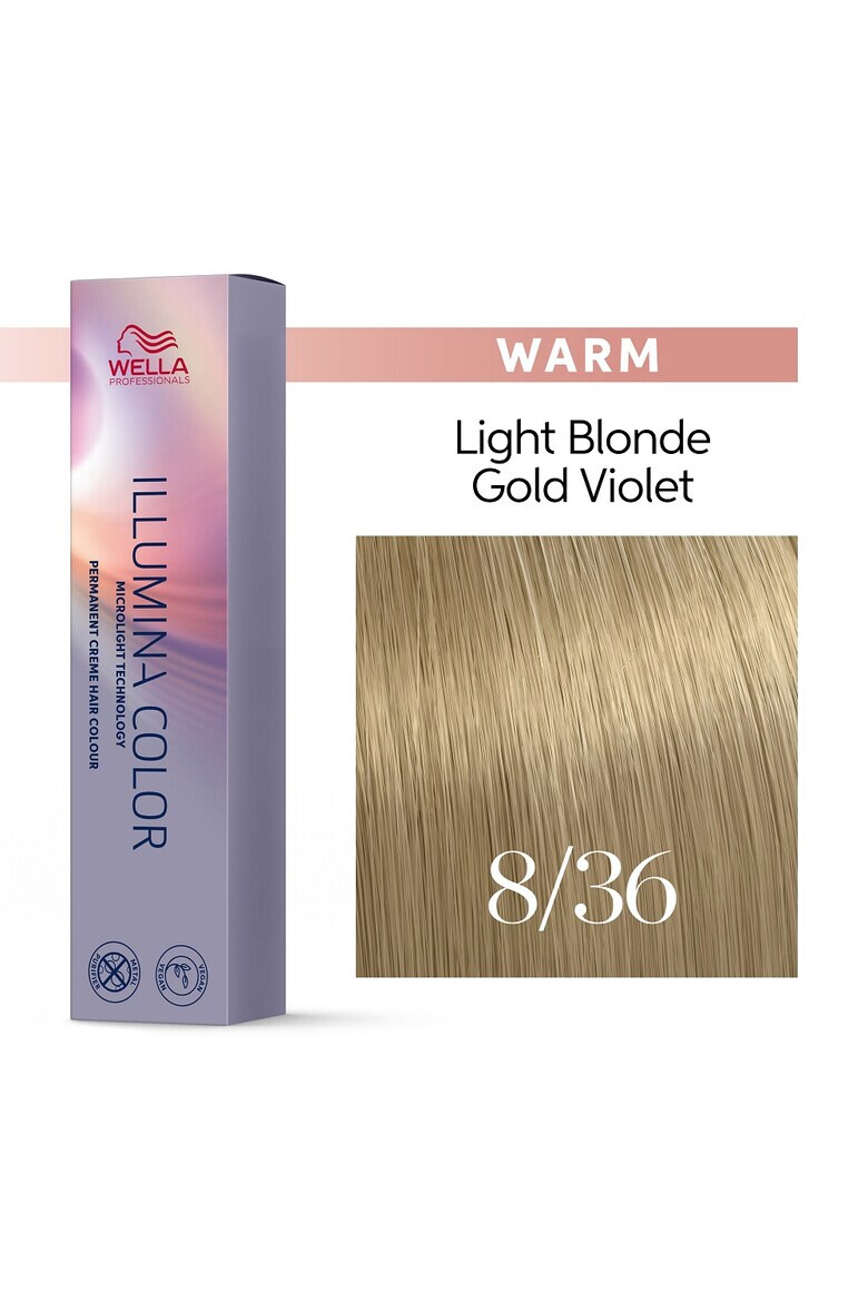 Wella Professionals Трайна боя за коса Illumina Color blond 60 мл - Pepit.bg