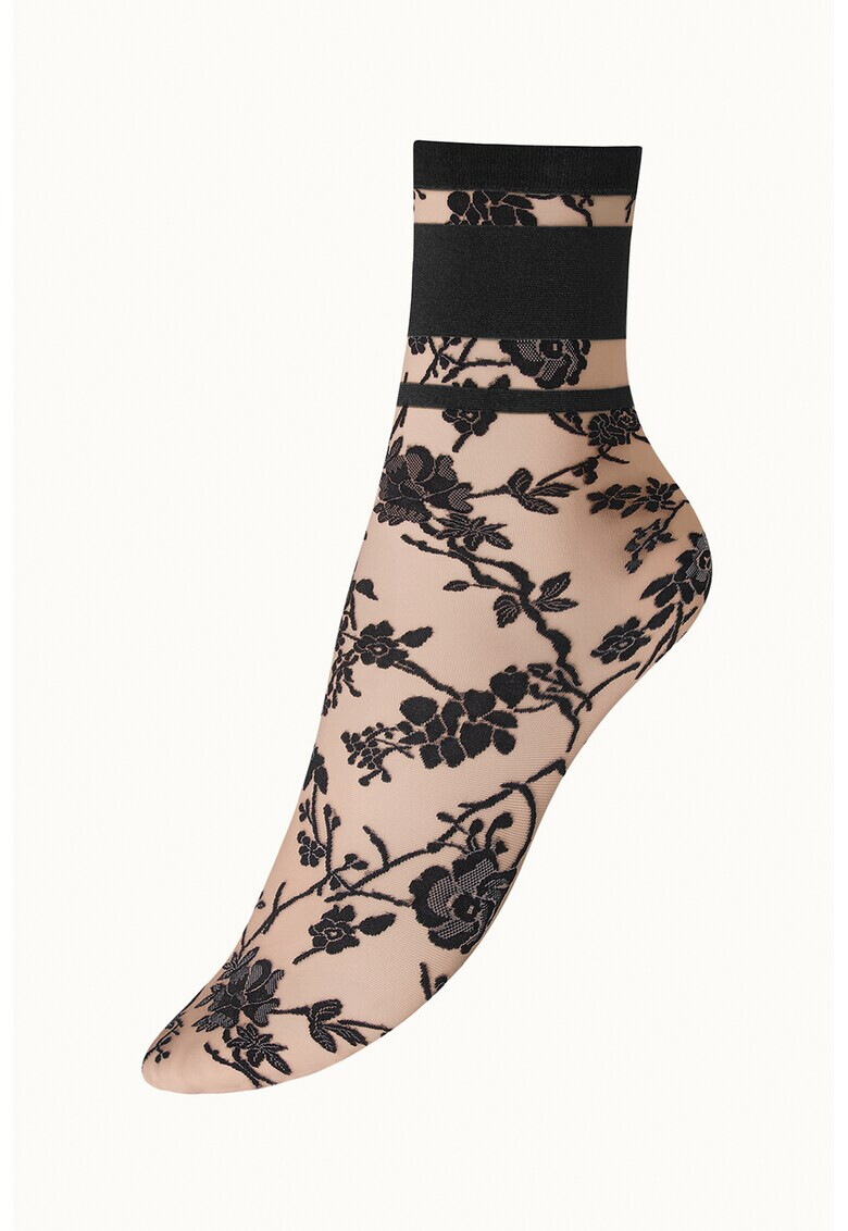 Wolford Чорапи с флорален десен - Pepit.bg