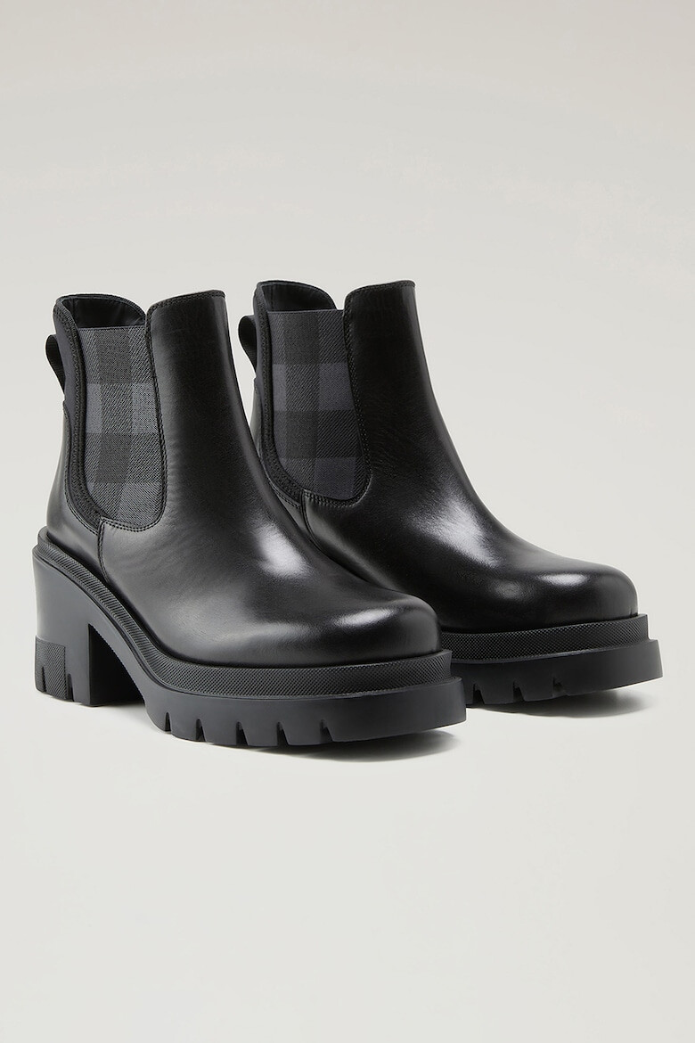 Woolrich Боти Chelsea с масивен ток - Pepit.bg