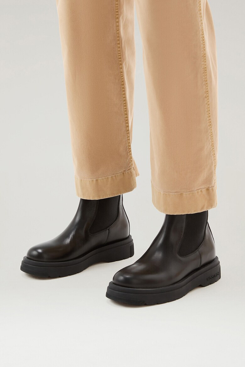 Woolrich Кожени боти Chelsea - Pepit.bg