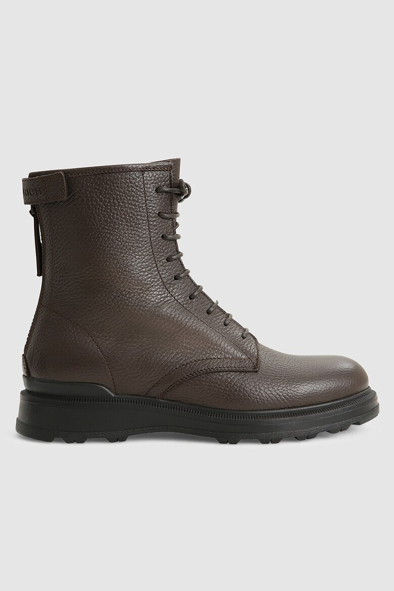 Woolrich Кожени боти с овален връх - Pepit.bg