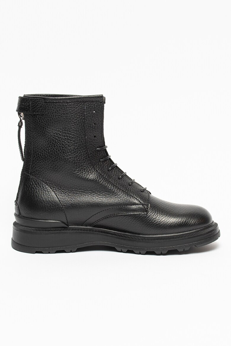 Woolrich Кожени боти с овален връх - Pepit.bg