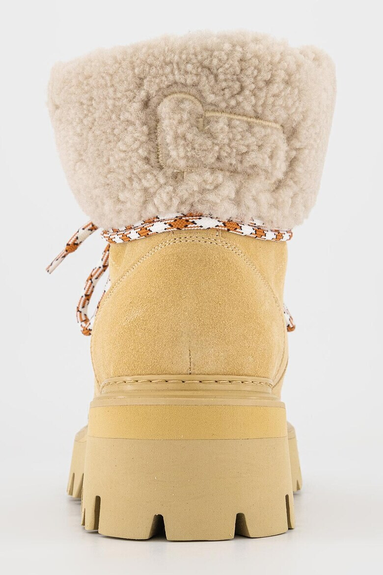 Woolrich Кожени боти с овча кожа - Pepit.bg