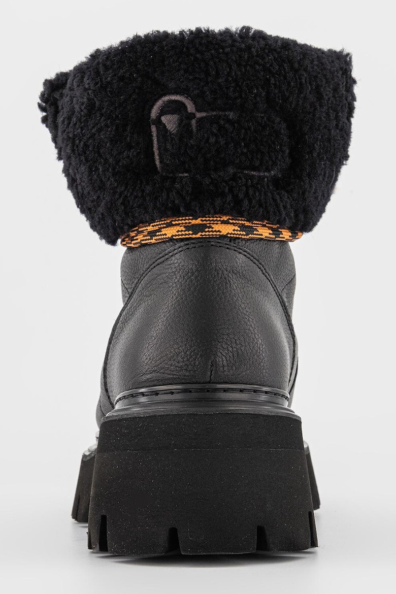 Woolrich Кожени боти с овча кожа - Pepit.bg