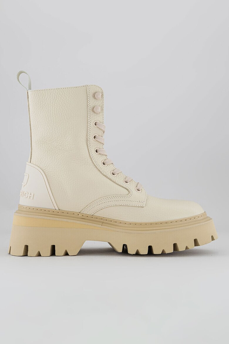 Woolrich Кожени боти с релеф - Pepit.bg