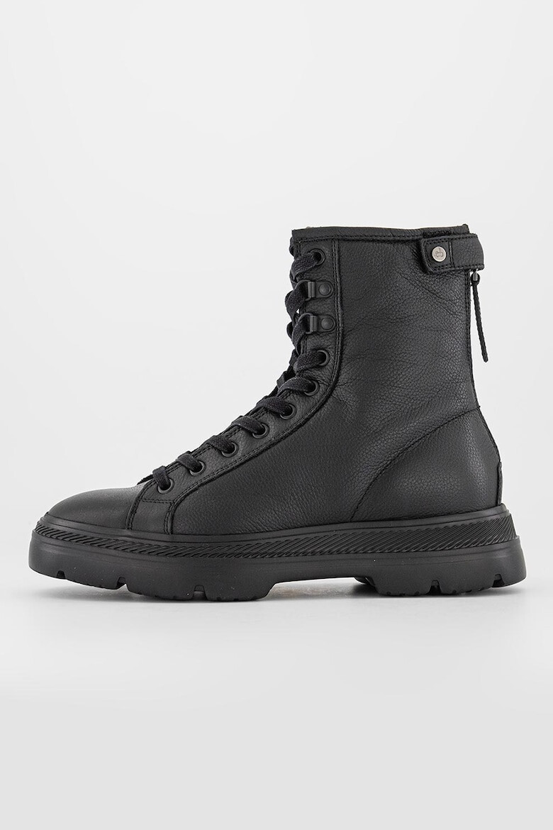 Woolrich Кожени боти с цип на гърба - Pepit.bg
