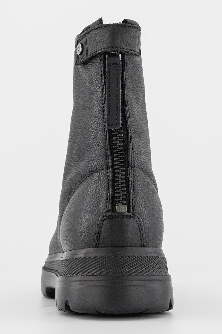 Woolrich Кожени боти с цип на гърба - Pepit.bg