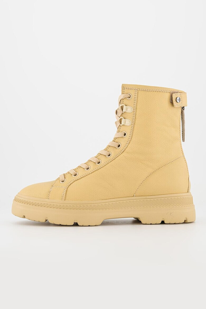 Woolrich Кожени боти с цип отзад - Pepit.bg