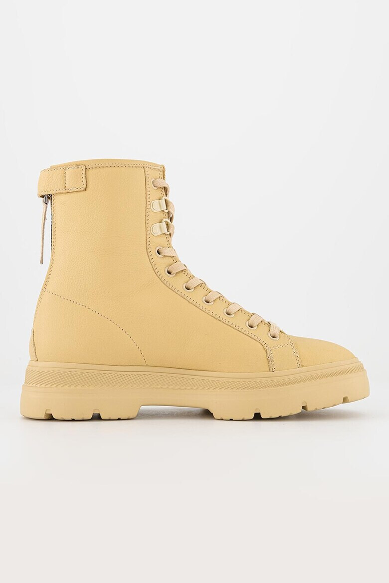 Woolrich Кожени боти с цип отзад - Pepit.bg