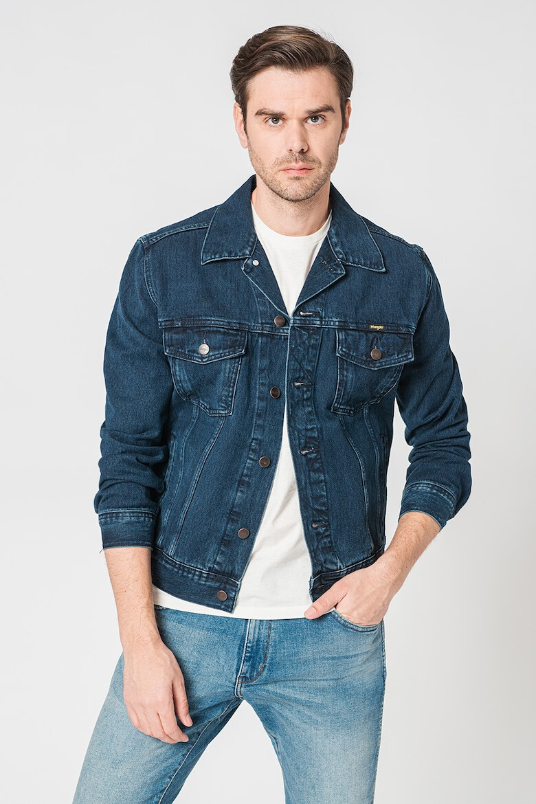 Wrangler Дънково яке Authentic с копчета - Pepit.bg