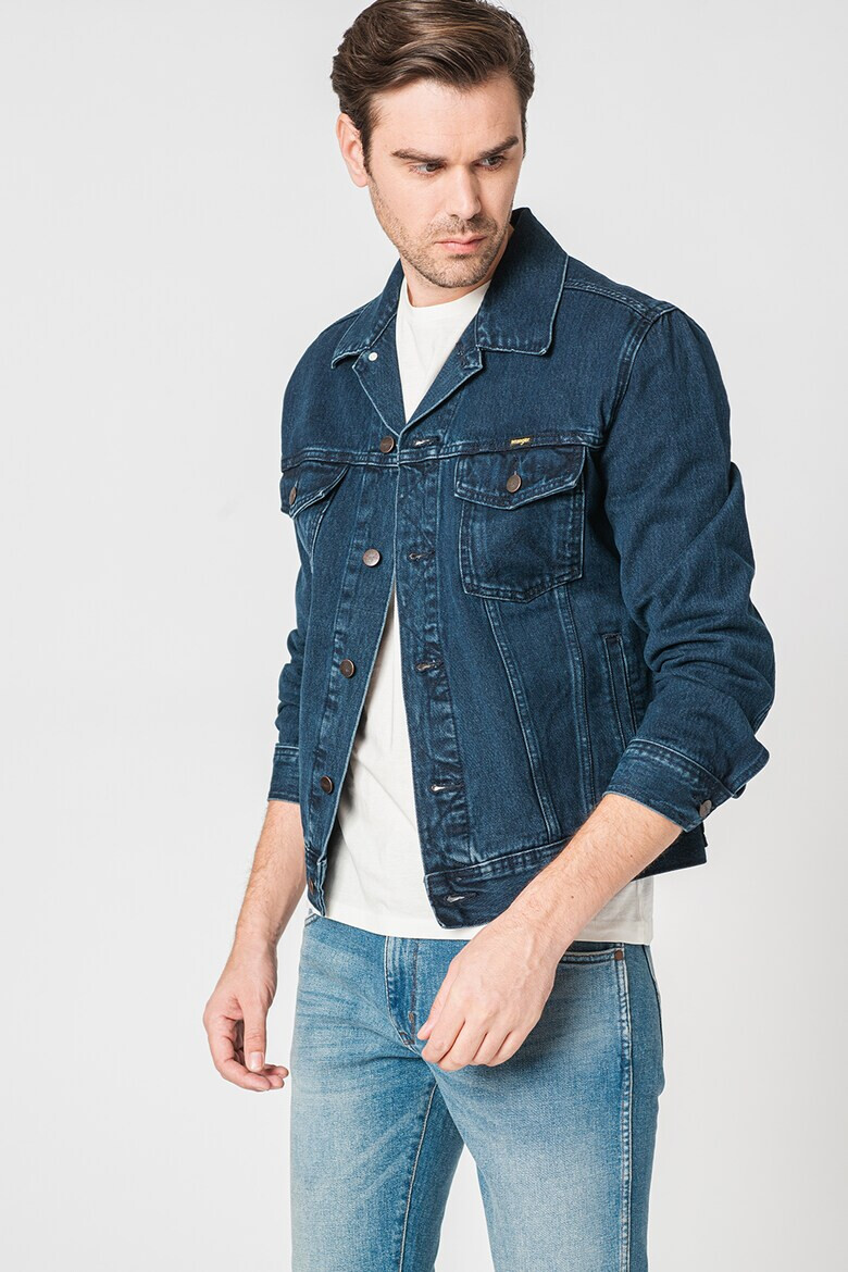 Wrangler Дънково яке Authentic с копчета - Pepit.bg