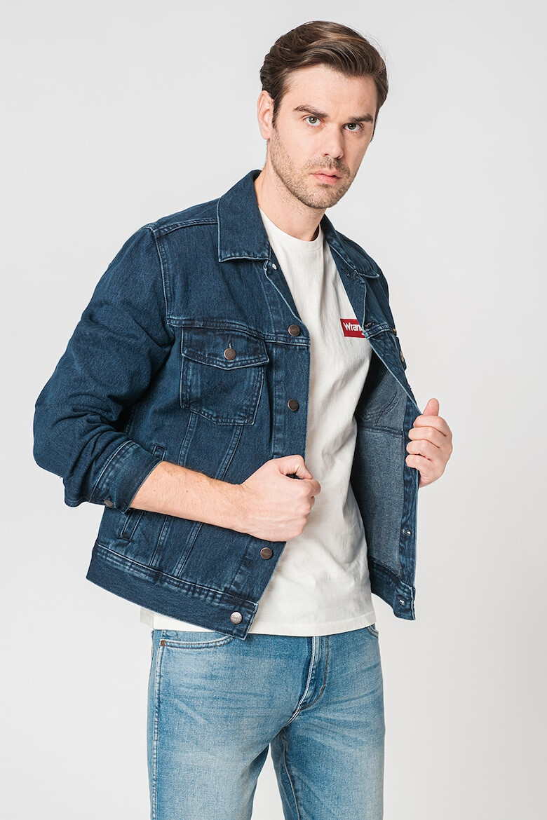 Wrangler Дънково яке Authentic с копчета - Pepit.bg