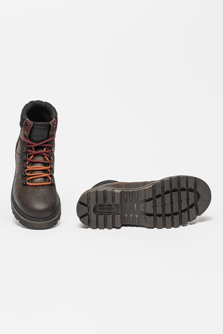 Wrangler Кожени боти Seattle Peak с текстил - Pepit.bg