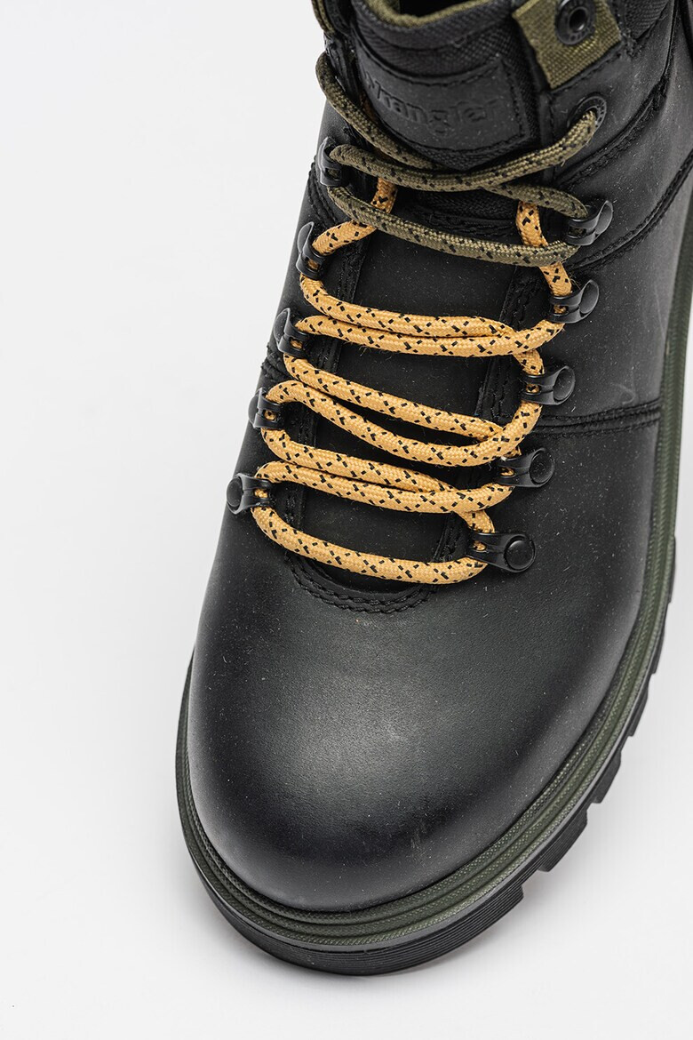 Wrangler Кожени боти Seattle Peak с текстил - Pepit.bg