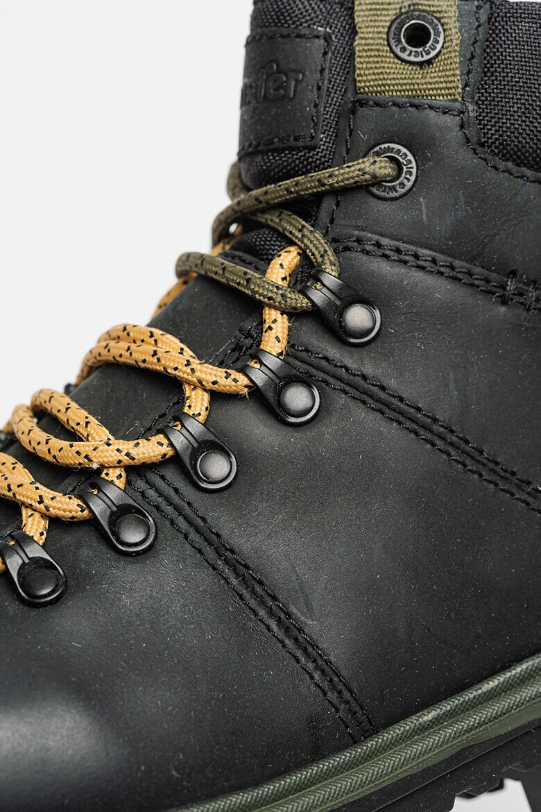 Wrangler Кожени боти Seattle Peak с текстил - Pepit.bg