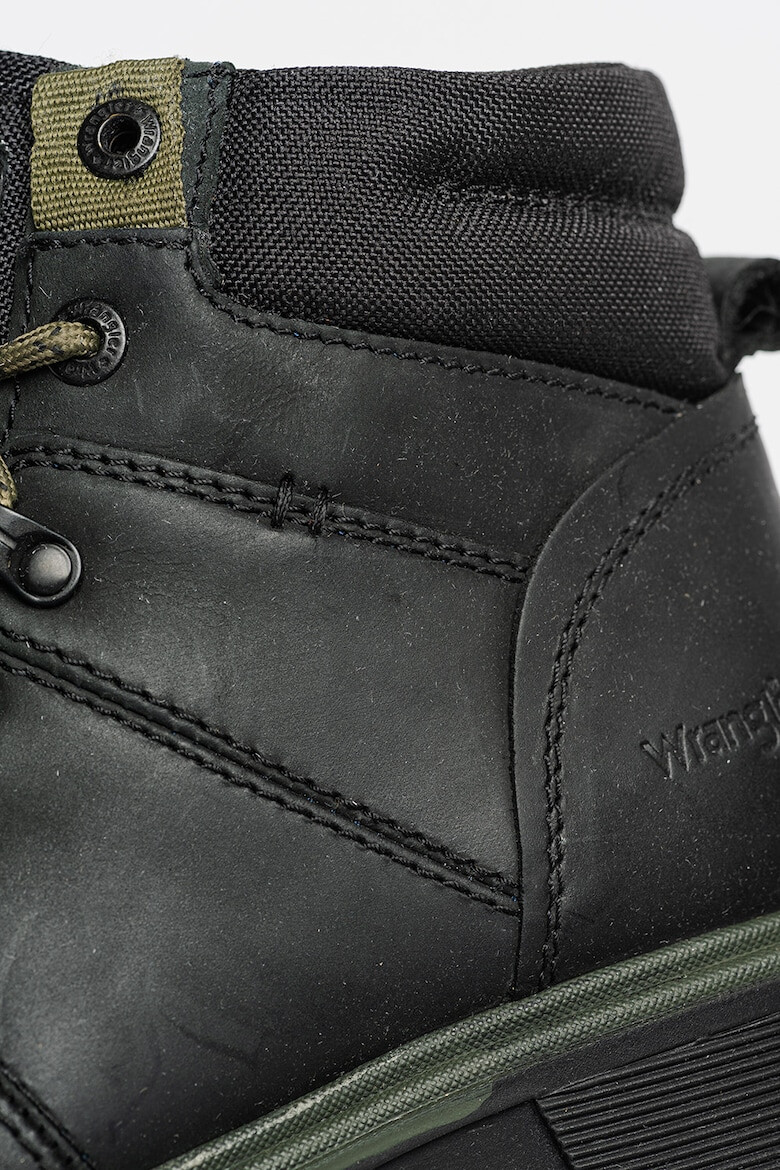 Wrangler Кожени боти Seattle Peak с текстил - Pepit.bg