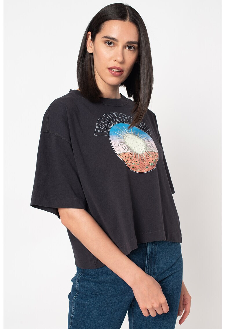 Wrangler Къса тениска Boxy - Pepit.bg