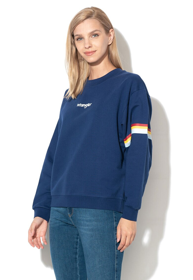 Wrangler Памучен суитшърт с лого - Pepit.bg