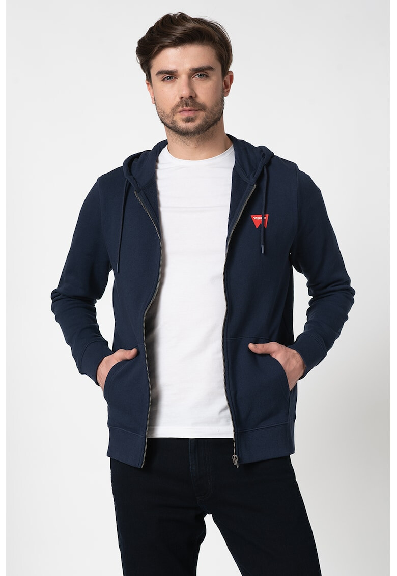 Wrangler Суитшърт Sign Off с цип - Pepit.bg