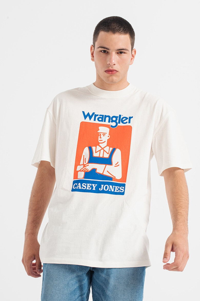 Wrangler Тениска Casey с щампа - Pepit.bg