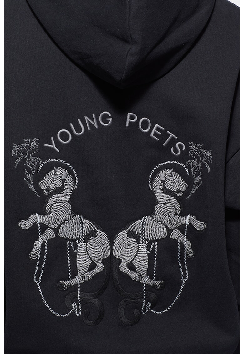 Young Poets Society Худи с бродерии - Pepit.bg